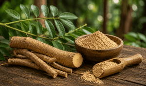 Tongkat Ali root used in intimacy chocolate formulas